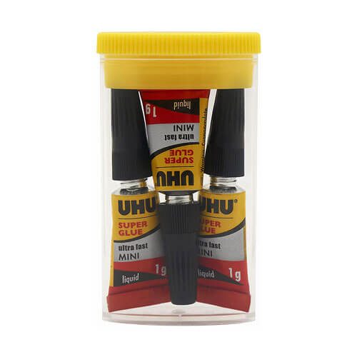 UHU Minis Super Glue (3pcs 1mL) Carousel 3