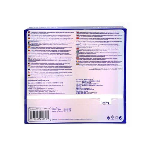 Verbatim CD-RW 80 min 4x Slim Case (5pk) Carousel 2