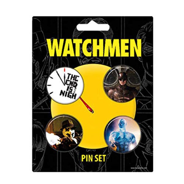Watchmen Pin Set of 4 Carousel 1