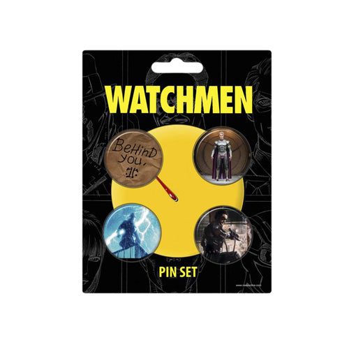 Watchmen Pin Set of 4 Carousel 4