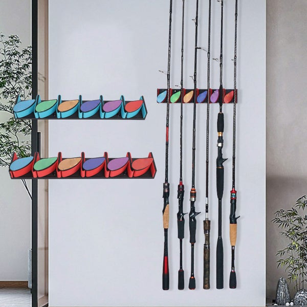 fishing pole storage rack fishing pole holder fishing rod storage rack fishing Carousel 8