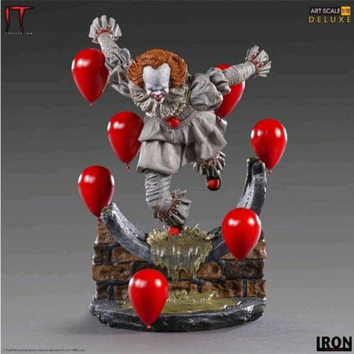 It Chapter 2 Pennywise Deluxe 1:10 Scale Statue Carousel 2