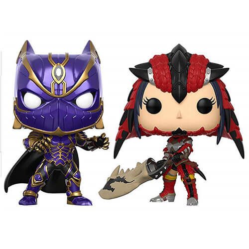Marvel v Capcom Inf Black Panther & Monster Hunter Pop 2Pk 1 Carousel 2