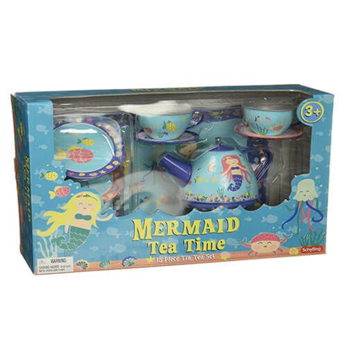 Schylling Tin Tea Set Carousel 4