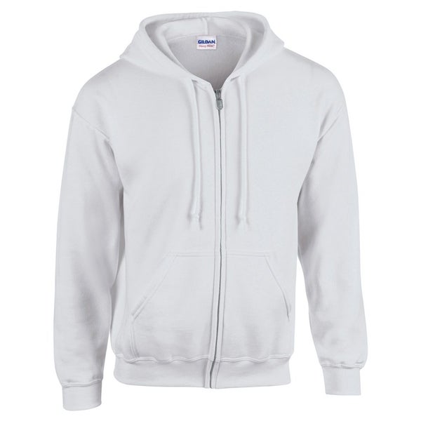 Gildan Mens Heavy Blend Full Zip Hoodie Carousel 1