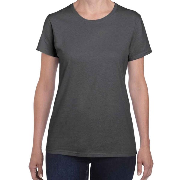 Gildan Womens/Ladies Heather Cotton Heavy T-Shirt Carousel 1