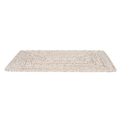 Zahara Whitewashed Display Mat Carousel 4