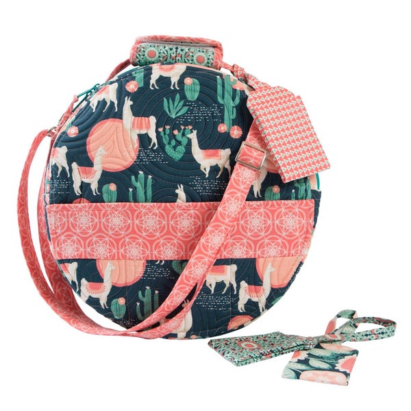 Quilting Sewing By Annie Jet Set 2 Travel Patchwork Bag Pattern Carousel 2