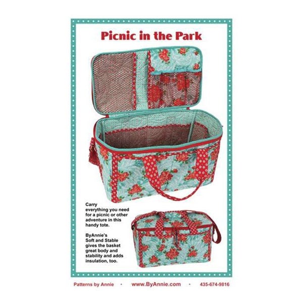 Quilting Sewing Patchwork By Annie Picnic in the Park Pattern Only Carousel 1