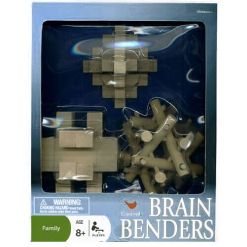 Cardinal Classic Brain Benders 3D Wood Puzzles Carousel 2