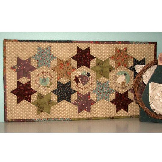 The Birdhouse Designs Starry Eyed Runner Printed Pattern Carousel 2