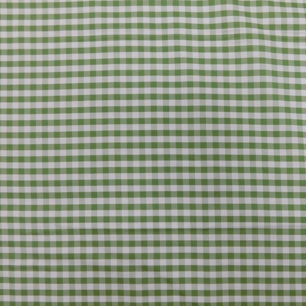 Patchwork Quilting Sewing Fabric Crocodile Green Gingham Check 50x55cm FQ Carousel 2