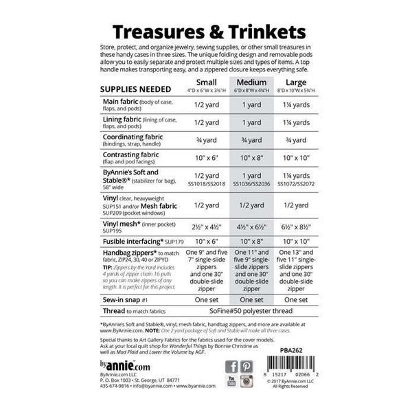 Quilting Sewing Patchwork By Annie Treasures and Trinkets Pattern Only Carousel 2