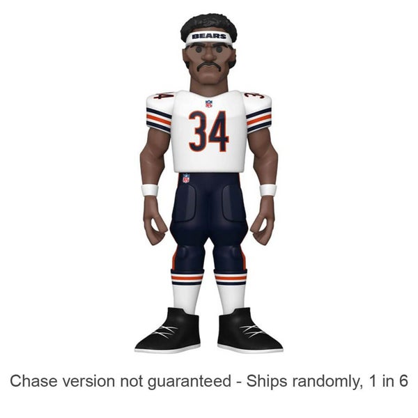 NFL Bears Walter Payton 12" Vinyl Gold Carousel 1