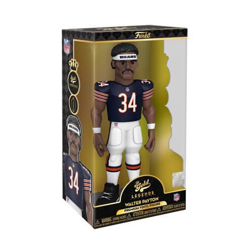 NFL Bears Walter Payton 12" Vinyl Gold Carousel 3