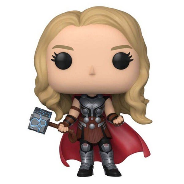 Thor 4 Mighty Thor w/o Helmet Metallic US Exclusive Pop! Carousel 1