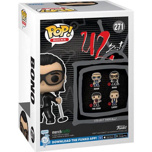 U2 Zoo TV Bono Pop! Vinyl Carousel 3