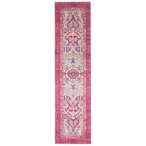 Country Vintage Inspired Rubellite Table Runner 160x43cm Carousel 1