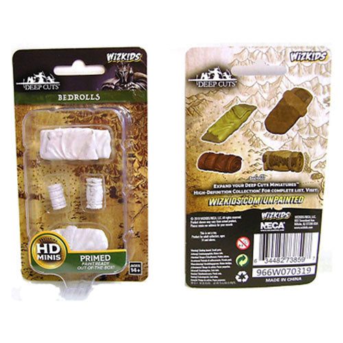 Wizkids Deep Cuts Unpainted Miniatures Bedrolls Carousel 2