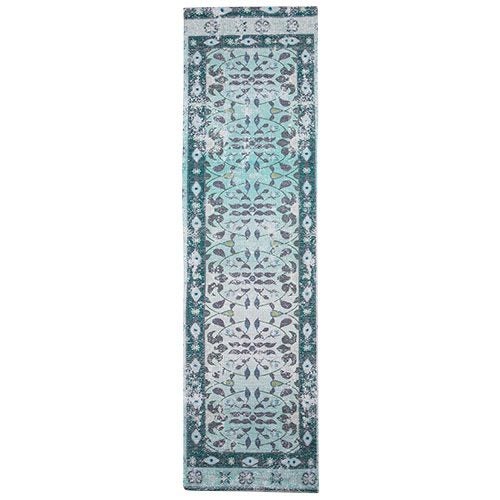 Country Vintage Inspired Isla Chenille Table Runner 160x40cm Carousel 1