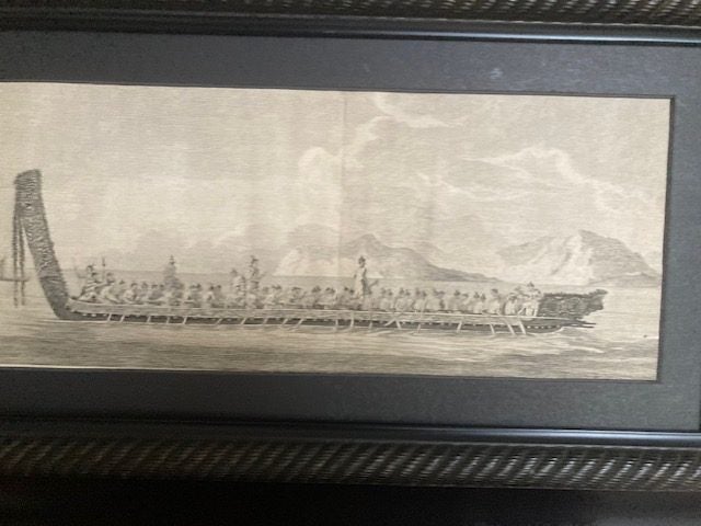 WAKA . Nouvelle Zelande ca 1774. original Carousel 1