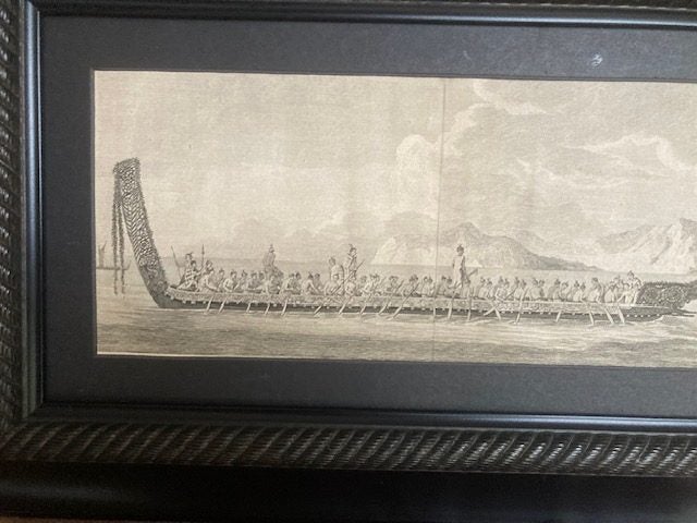 WAKA . Nouvelle Zelande ca 1774. original Carousel 3