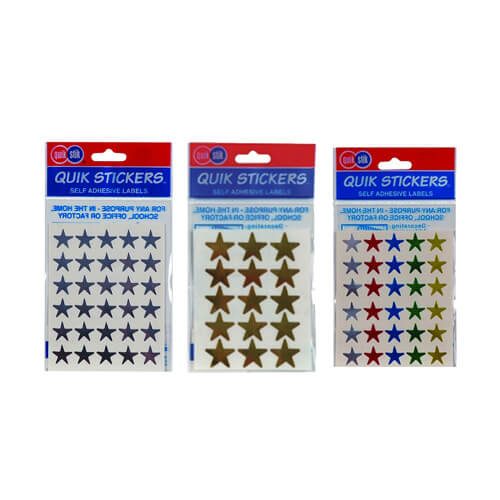 Quik Stik Stars Label (Pack of 10) Carousel 4