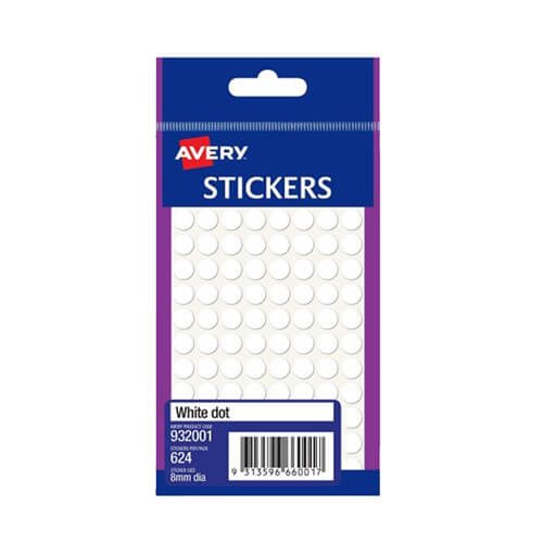 Avery F/P Dot Label 8mm (Pack of 10) Carousel 4