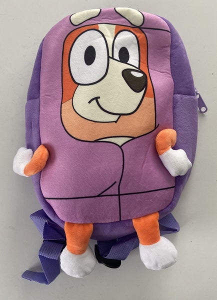Bingo in Disguise Kids Backpack from the Cartoon Show Bluey Carousel 3