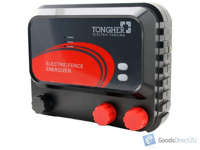 Electric Fence Unit - 12V Battery & 240V Electric - 2J, 25KM Multi Strand Carousel 1