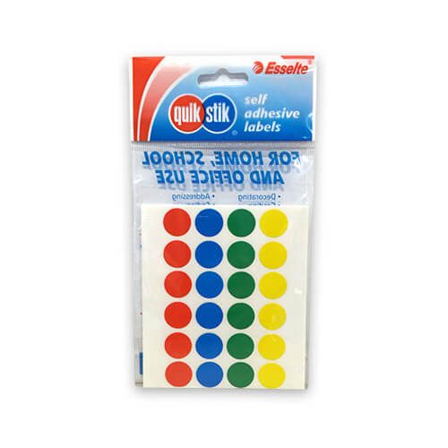 Quik Stik Multi Dot Label (Pack of 10) Carousel 4