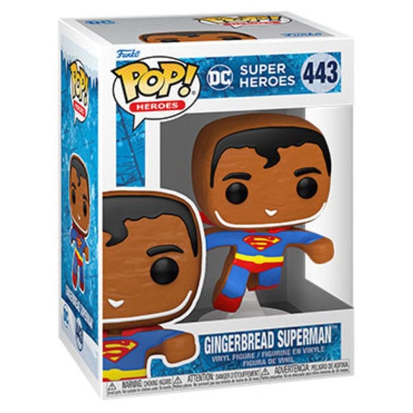 DC Comics Gingerbread Superman Pop! Vinyl Carousel 1