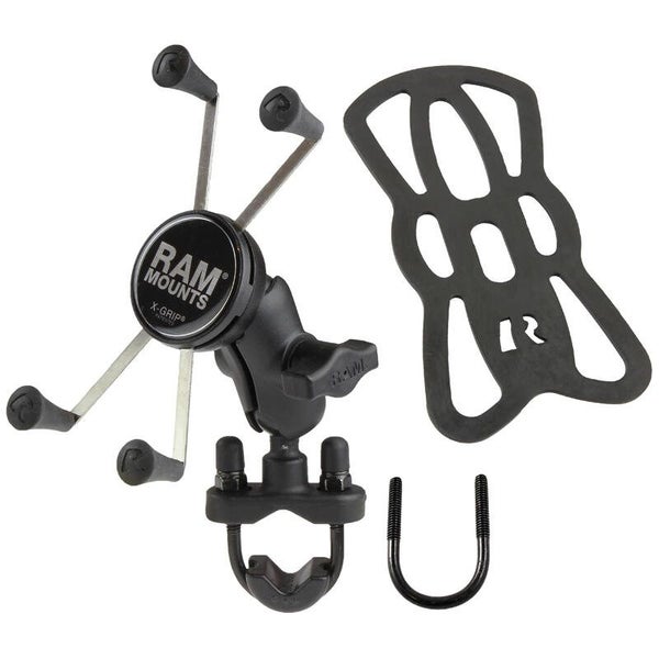 RAM X-Grip Universal Phablet Cradle with U-Bolt Rail Handlebar mount - Short arm Carousel 2