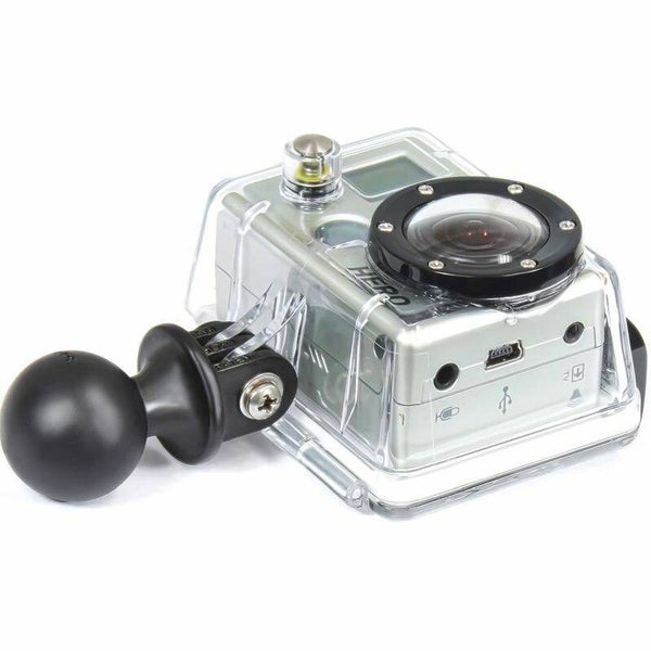 RAM Action Camera / GoPro Mount with Short Double Socket Arm Carousel 2