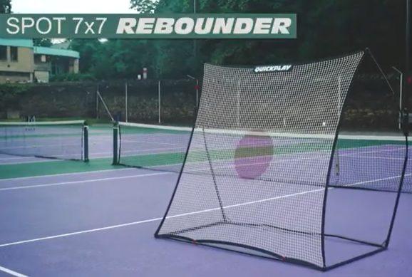 QuickPlay Spot 7ft x 7ft Rebounder - popular tennis training aide Carousel 1
