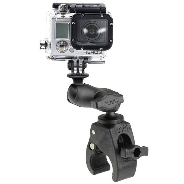 RAM Action Camera / GoPro Mount with Tough-Claw Base Short Comp. Arm Carousel 1
