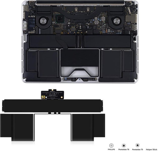 Apple Original A1437 Battery for MacBook Pro 13'' Retina A1425 Late 2012 Carousel 1