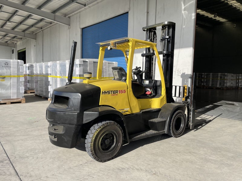 Ex Lease Hyster H155FT - 7 Ton Diesel Forklift Carousel 7