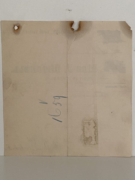 ANTIQUE INVOICE: Mrs J. Mitchell - Ayrshire Dairy, Leith Valley 1901 (125 yo) Carousel 3