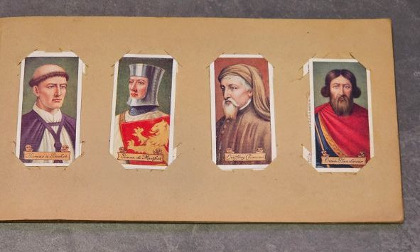 Carreras' "Slip-In' Album". 50 Antique Celebrities of British History Cards. Carousel 7