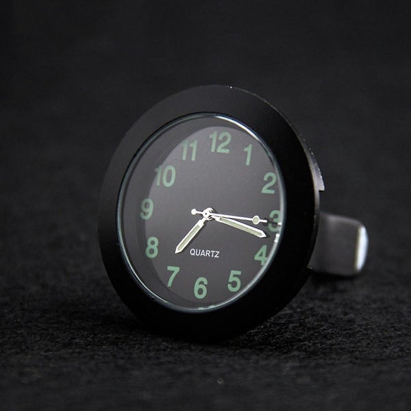 Universal Car Dashboard Clock Air Outlet Clock Car Electronic Noctilucent Quart Carousel 3