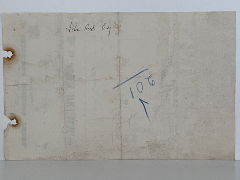ANTIQUE INVOICE: John Drumm, Dunedin - Criterion Shoeing Force 1886 (138 yo) Carousel 3