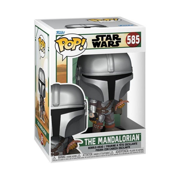 Star Wars: Book of Boba Fett Mandalorian w/ Pouch Pop! Vinyl Carousel 1