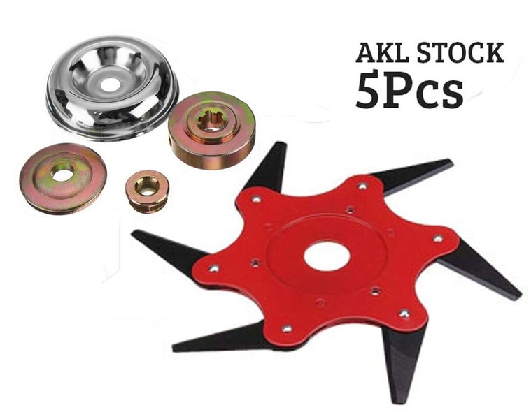 6 Blade Trimmer Head Weed Eater Blade Brush cutter Blade Carousel 1