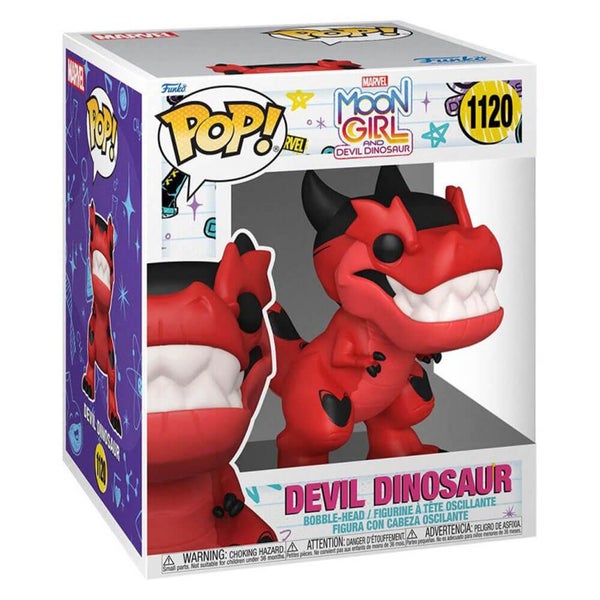 Moon Girl & Devil Dinosaur Devil Dinosaur 6" Pop! Vinyl Carousel 1
