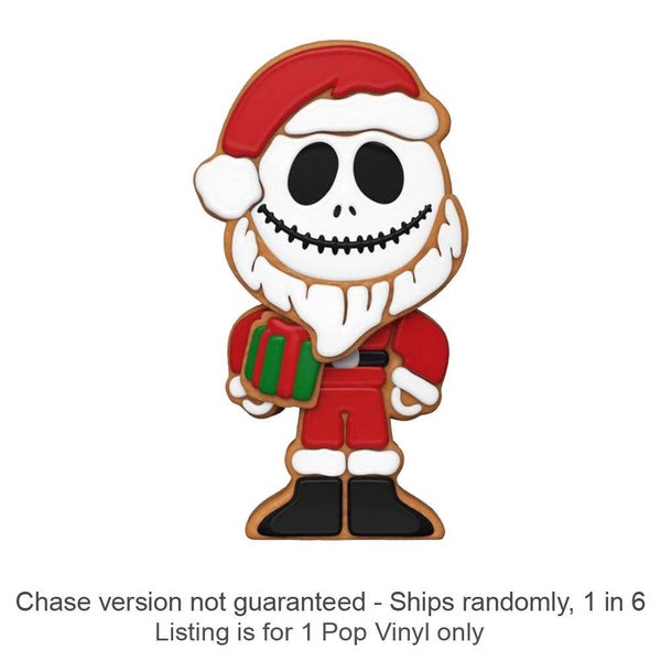 TNBC Gingerbread Santa Jack Vinyl Soda Chase Ships 1 in 6 Carousel 1