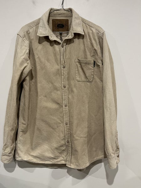 Rusty Vintage Corduroy button up shirt size L Carousel 1