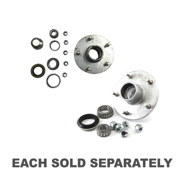 Hub with Bearings Cover Seal & Nuts Carousel 2