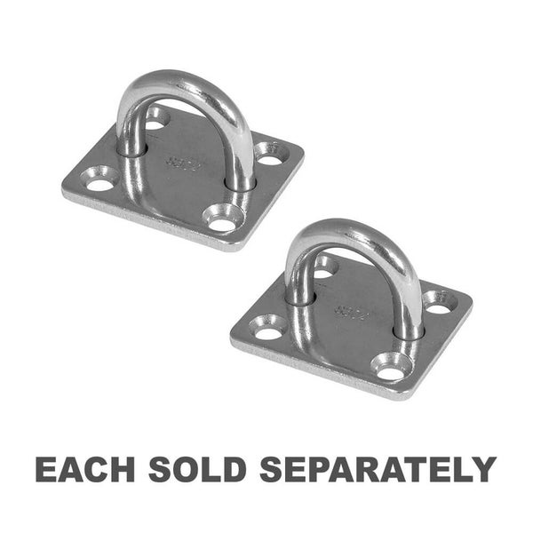 Stainless Steel Rectangle Base Eye Plate Carousel 2