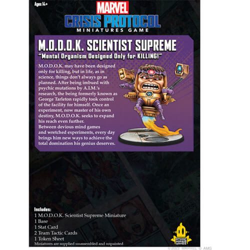 Marvel MODOK Scientist Supreme Miniatures Game Carousel 2